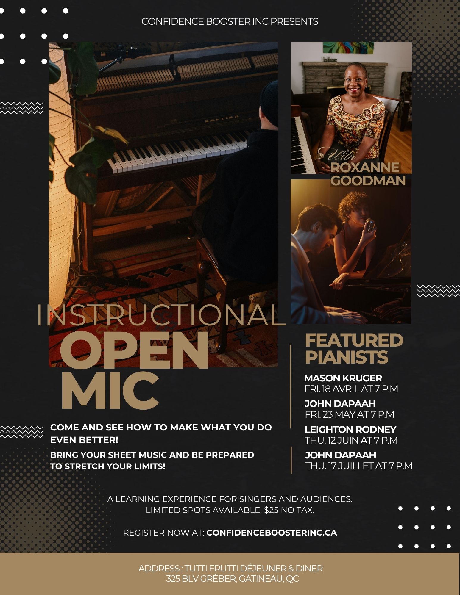 Instructionnal Open mic Last