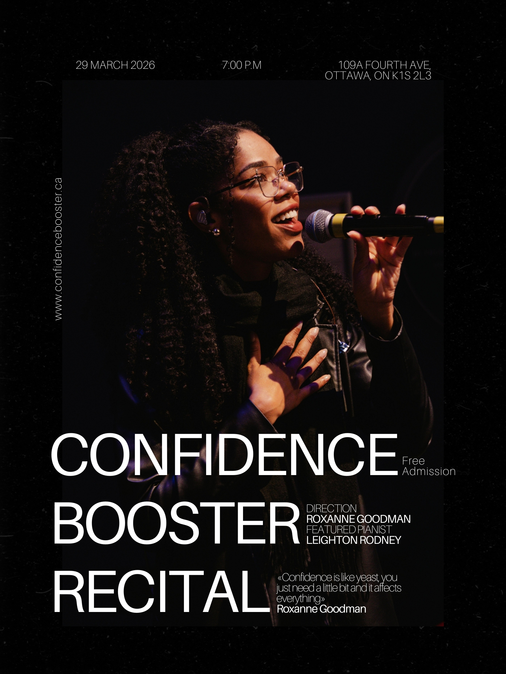 March Recital Poster